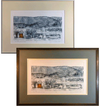 Reframing before and after